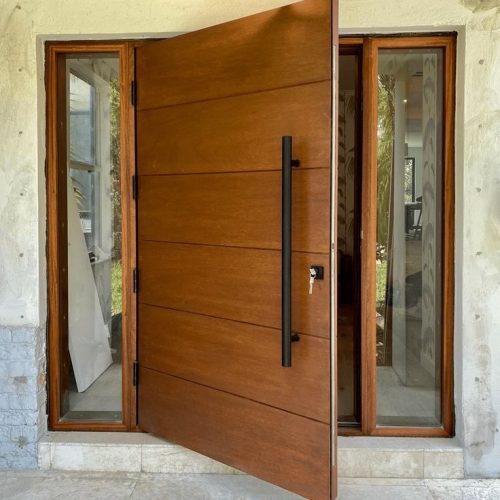 Oversized Pivot Doors