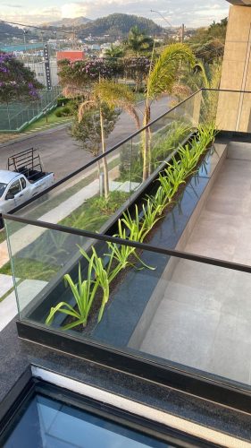 Modern Balcony Glass Railings