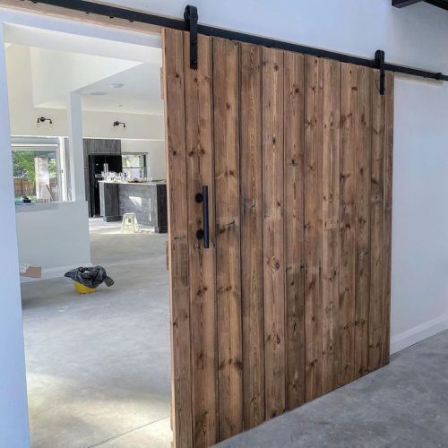 Rustic Barn Style Sliding Doors