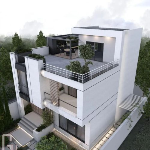 Modern Balcony Glass Railings