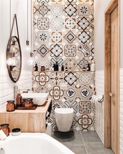 Moroccan Style Bathroom Designs